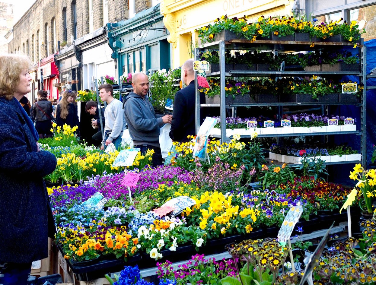 Columbia Road Flower Market In London In Photos